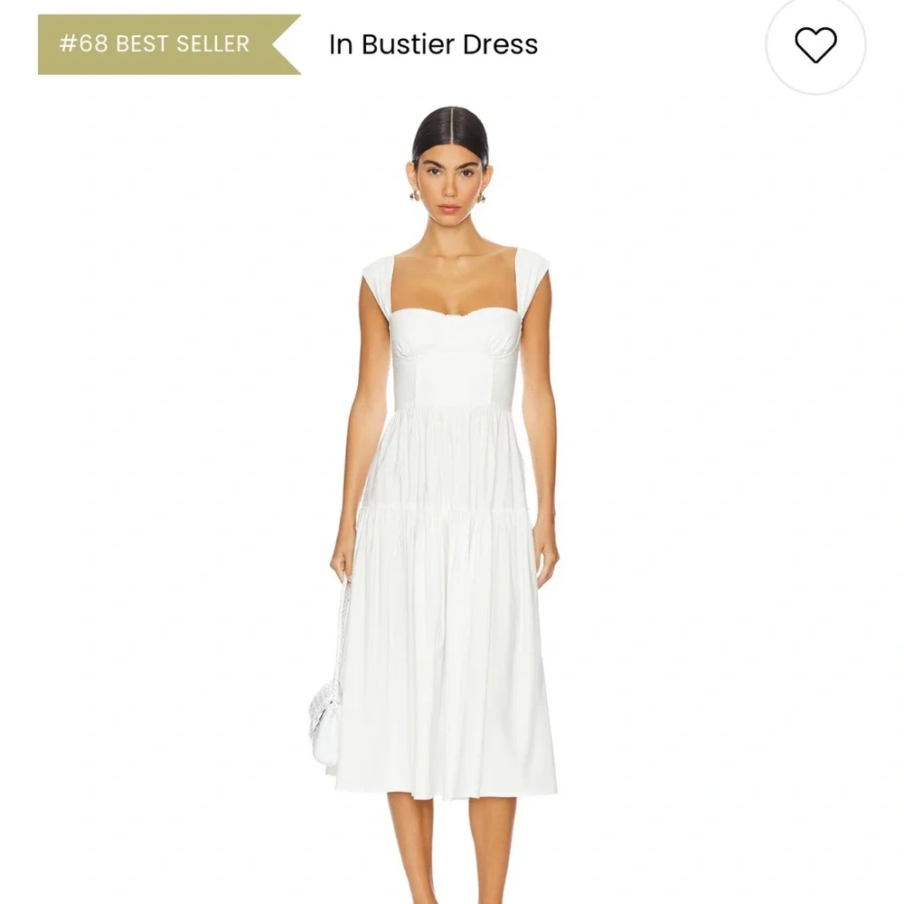 WEWOREWHAT White Bustier Dress 0 NWT - Picture 1 of 5